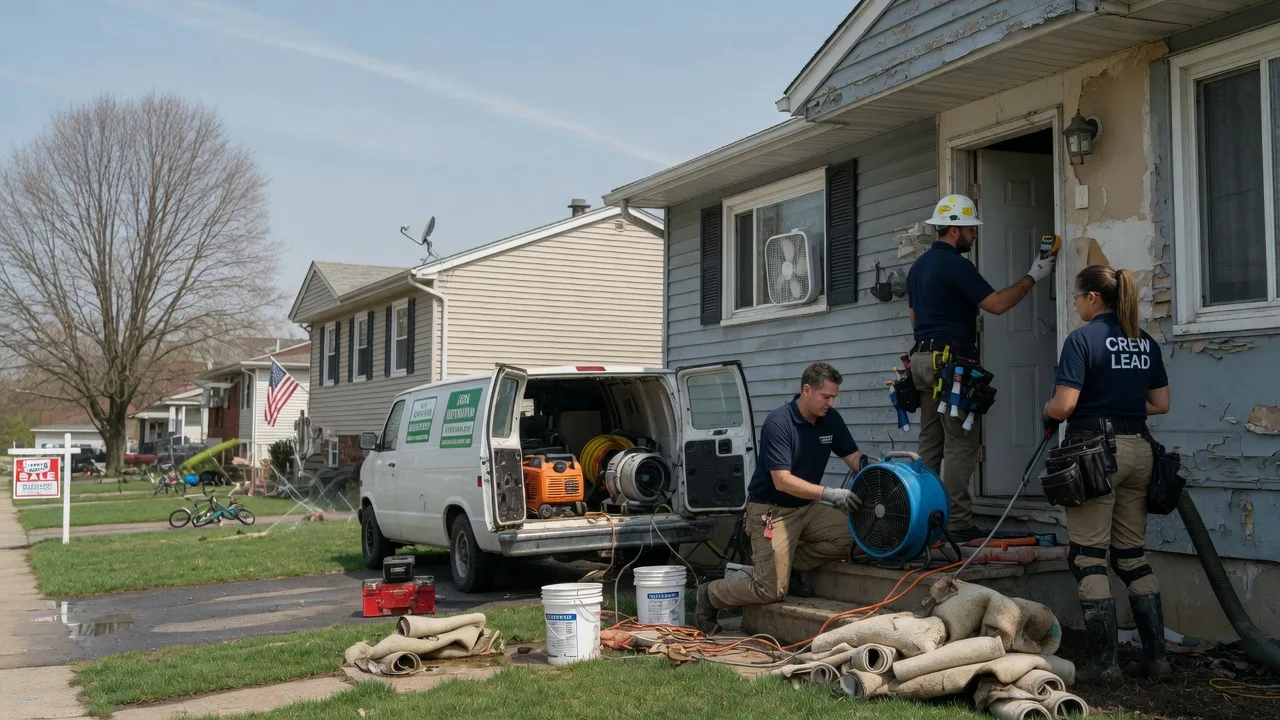 Flood Cleanup in South Sterling, PA near me